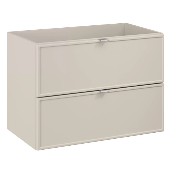 Szafka pod umywalkę 80cm 2 szuflady Kaszmirowy Mat BELLA CASHMERE 82-80-46-2S, Comad